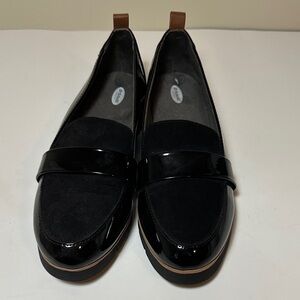 Dr. Scholl's Black Patent Leather Loafers